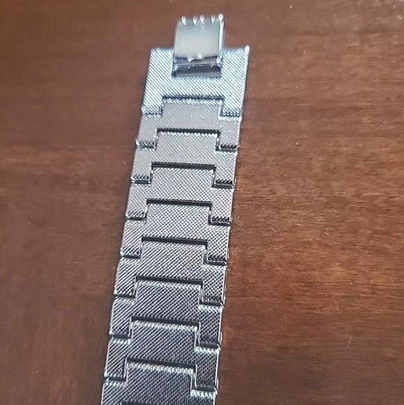 Mens Masculine Iced Hip Hop Bling Simulated Diamond  Silverplated Bling Bracelet - Picture 12 of 12